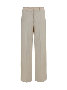 Forte Forte Wide-Leg Chino Pants