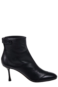 Francesco Russo Round-Toe Ankle-Length Boots