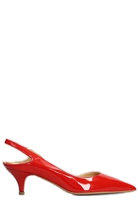 Pointed Toe Slingback Pumps