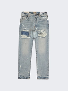 Gallery Dept. Bowery 5001 Straight-Leg Distressed Jeans
