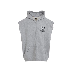 Gallery Dept. Zip-Up Sleeveless Hoodie