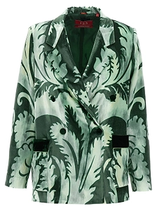 Mereope Velvet Blazer
