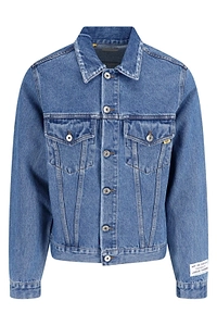 Gallery Dept. Logo Printed Denim Jacket