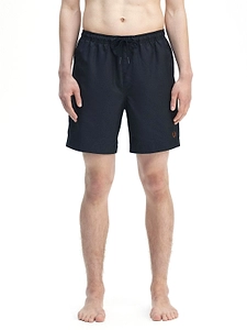 Fred Perry Logo-Embroidered Drawstring Swim Shorts
