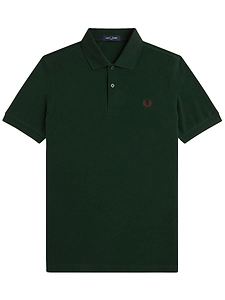 Fred Perry Logo Embroidered Polo Shirt