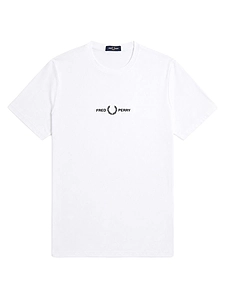 Fred Perry Logo Embroidered T-Shirt