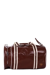Fred Perry Logo-Printed Zipped Holdall Bag