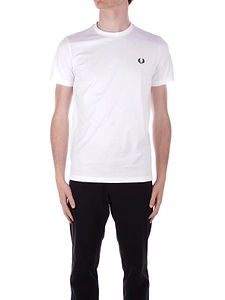 Fred Perry Logo Printed Crewneck T-Shirt