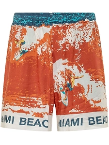 Surf Zuma Printed Shorts