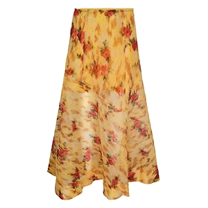 Ganni Printed Shibori Skirt