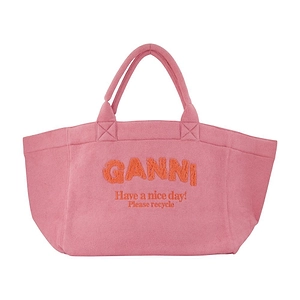 Ganni Beach Resort Logo Tote Bag