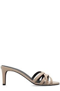 Furla Essential Strappy Heeled Mules