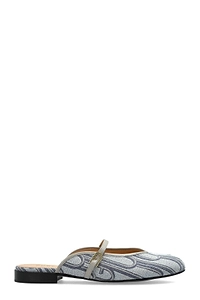 Furla Etoile Monogram Slides