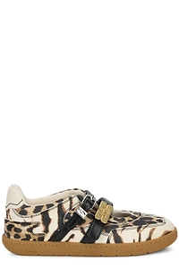 Ganni Sporty Buckle Ballet Flats