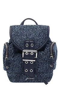 Ganni Buckle Fastened Drawstring Backpack