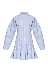 Ganni Striped Shirt Dress