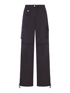 Ganni Drawstring Slipped Cargo Pants