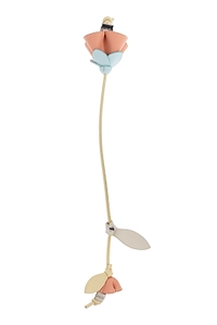 Ganni Floral Bag Charm