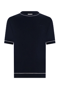 Gant Contrast Trim Short-Sleeve T-Shirt