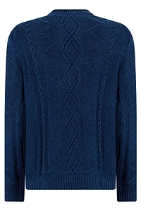 Gant Cable Knit Crew Neck Sweater