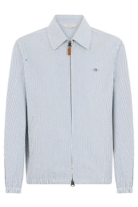 Gant Striped Zip-Up Jacket