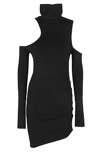 Gauge81 Cutout Turtleneck Dress