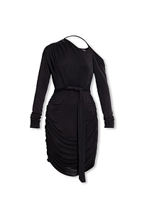 Gauge81 Asymmetric Draped Evening Dress