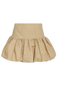 Ganni Gathered Mini Skirt