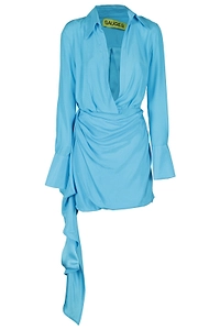 Draped Wrap Dress