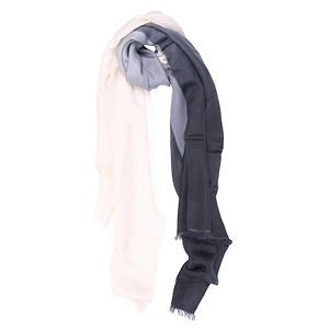 Gaynor Bongard Two-Tone Stole Scarf