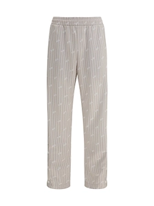 Gcds All-Over Logo Pinstripe Track Pants