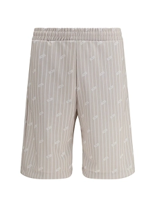 Gcds All Over Logo Pinstripe Shorts