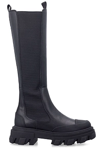 Ganni High Cleated Chelsea Boots