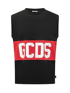 Gcds Band Logo Sleeveless T-Shirt