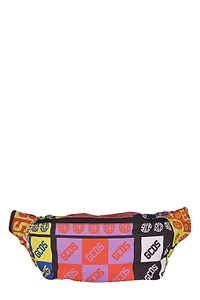 Gcds Branded Funny Logo Print Maxi-Waist Bag