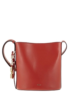 Furla Roxie S Logo Detail Bucket Bag
