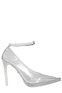 Gcds Embellished Pointed Toe Pumps