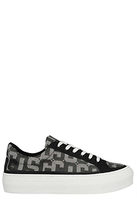 Gcds Jacquard Monogram Lace-Up Sneakers