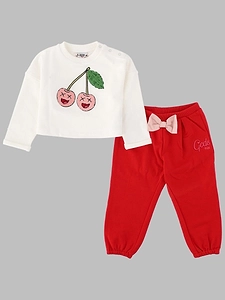 Gcds Kids Cherry Motif Tracksuit