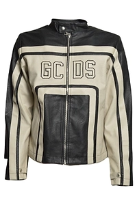 Bicolour Zipped Jacket