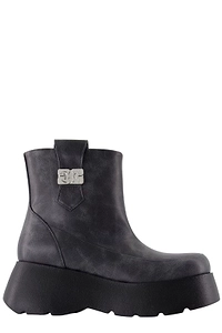 Ganni Kat Low Vintage Ankle Boots