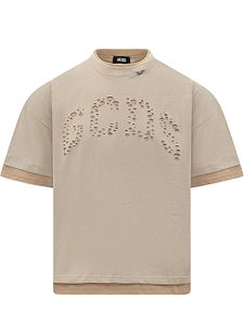 Gcds Laser Logo Short-Sleeve T-Shirt