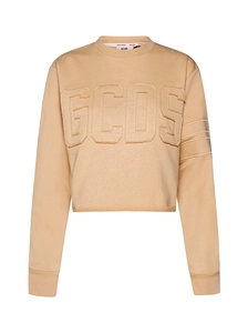 Gcds Logo Band Cropped Sweatshirt