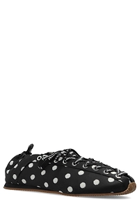 Ganni Printed Ballet Flats