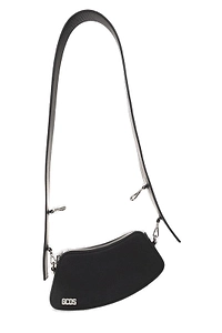 Gcds Logo-Lettering Zipped Shoulder Bag