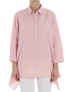 Fuzzi Asymmetric Popover Shirt Top