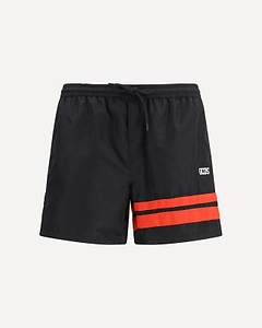 Logo Stripe Swim Shorts