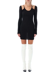 Gcds Lurex Mini Dress