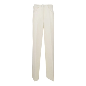 Gabriela Hearst Belted Tailored Pants