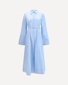Gabriela Hearst Carmina Belted Maxi Dress